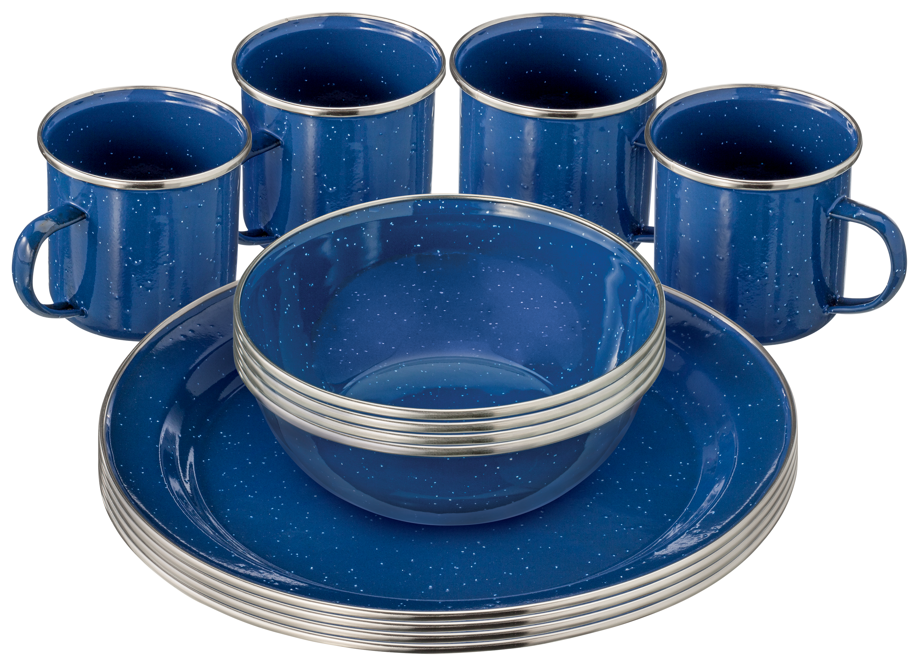 Bass Pro Shops 12-Piece Enamelware Table Set | Cabela's